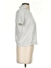 Lafayette 148 New York Solid Blue Silver Pullover Sweater Size S - photo 4