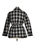 Talbots 100% Polyester Plaid Black Coat Size XL - photo 2