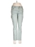 CAbi Color Block Teal Jeans Size 6 - photo 1