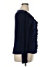 Chaps Blue Long Sleeve Blouse Size XL - photo 4