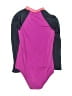 Boden Color Block Purple Rash Guard Size 6 - photo 2