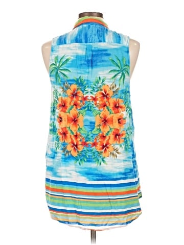 C&C California Sleeveless Button-Down Shirt (view 2)