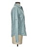 Eddie Bauer Houndstooth Teal Long Sleeve Button-Down Shirt Size XS - photo 4