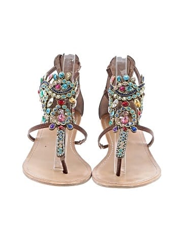 Yellow Box Sandals (view 2)
