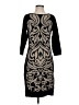 Nine West Graphic Black Cocktail Dress Size XS - photo 1