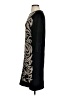 Nine West Graphic Black Cocktail Dress Size XS - photo 5
