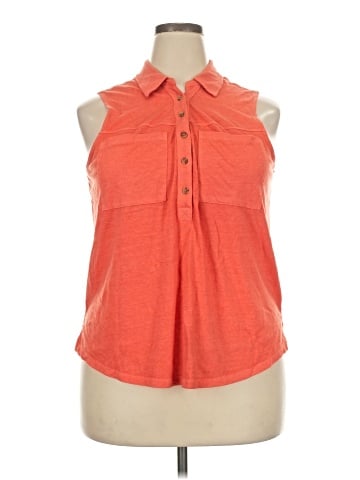 Sonoma Goods for Life Sleeveless Button-Down Shirt (view 1)
