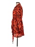 Bar III 100% Polyester Orange Long Sleeve Blouse Size L - photo 5