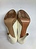Stuart Weitzman 100% Leather Ivory Heels Size 6 - photo 5