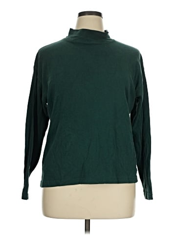 Basic Editions Turtleneck Sweater (view 1)