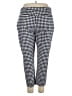Victoria Beckham for Target Checkered-gingham Blue Casual Pants Size 26W - photo 2