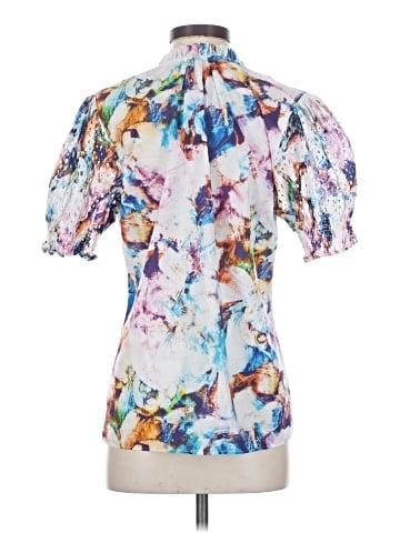 Robert Graham Short Sleeve Blouse (view 2)