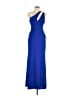 B. Smart 100% Polyester Blue Cocktail Dress Size 11 - 12 - photo 1