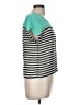 Papaya 100% Rayon Teal Short Sleeve Top Size M - photo 4