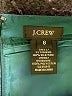 J.Crew 100% Silk Teal Silk Skirt Size 8 - photo 4