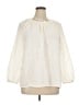 Old Navy 100% Cotton Ivory 3/4 Sleeve Blouse Size XL - photo 1