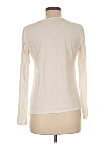 Ann Taylor LOFT Outlet Long Sleeve T-Shirt (view 2)