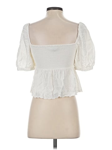 Zara TRF Short Sleeve Blouse (view 2)