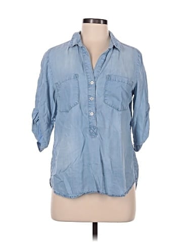Bella Dahl 3/4 Sleeve Button-Down Shirt (view 1)
