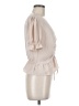 Topshop 100% Polyester Tan Short Sleeve Blouse Size 8 - photo 4