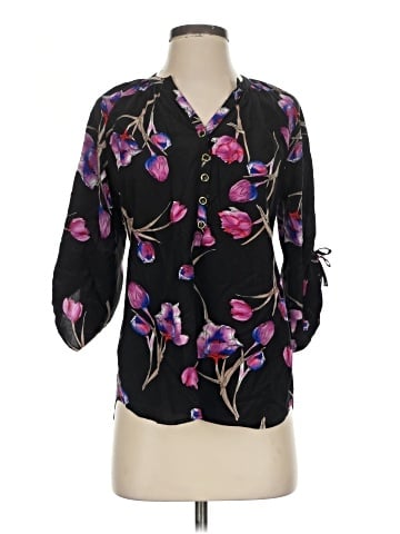 Yumi Kim 3/4 Sleeve Silk Top (view 1)
