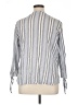 MICHAEL Michael Kors Gray 3/4 Sleeve Blouse Size XL - photo 2