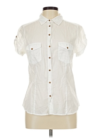 H&M L.O.G.G. Short Sleeve Blouse (view 1)