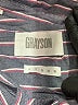 Grayson 100% Cotton Stripes Gray Long Sleeve Button-Down Shirt Size Sm (2) - photo 7