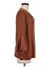 Ro & De 100% Polyester Brown Long Sleeve Blouse Size M - photo 4