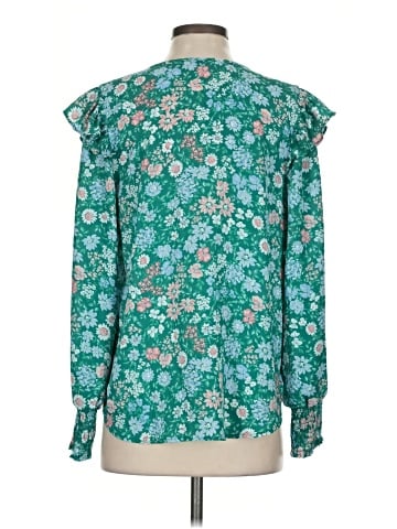 Ann Taylor LOFT Outlet Long Sleeve Blouse (view 2)