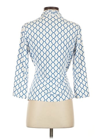 J. McLaughlin 3/4 Sleeve Button-Down Shirt (view 2)