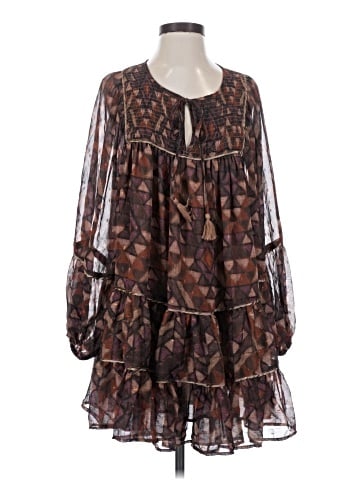 Olivaceous Casual Dress (view 1)