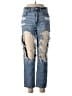 American Eagle Outfitters Hearts Blue Jeans Size 6 - photo 1