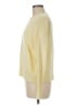 CeCe 100% Cotton Solid Yellow Pullover Sweater Size M - photo 5