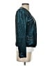 Maje 100% Polyester Metallic Teal Blazer Size EU (FR) 36 / US 4 - photo 4
