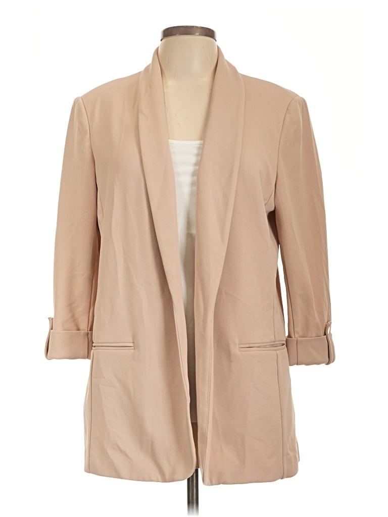 Pre-owned Anne Klein Trenchcoat In Tan