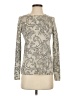 J. McLaughlin 100% Cashmere Paisley Silver Cashmere Pullover Sweater Size XS - photo 1