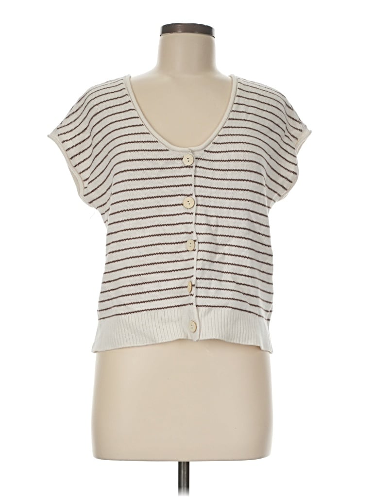 The Workshop Cardigan Sweater In Ivory
