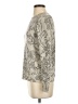 J. McLaughlin 100% Cashmere Paisley Silver Cashmere Pullover Sweater Size XS - photo 5
