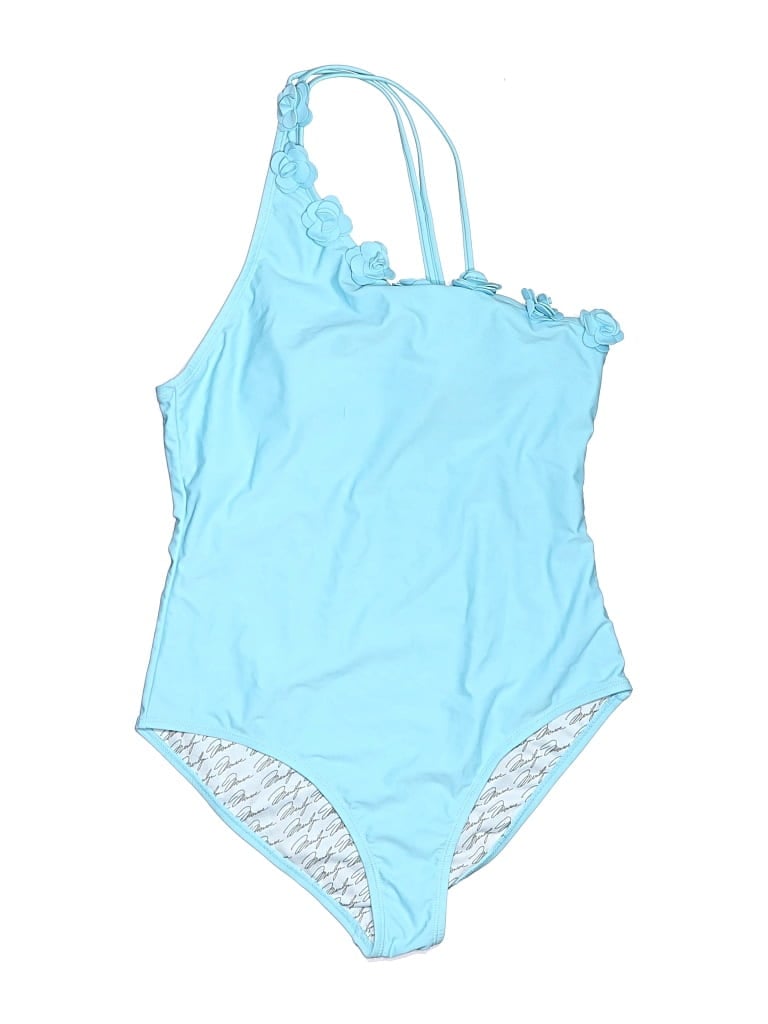Pre-owned Marilyn Monroe One Piece Swimsuit In Blue