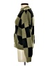 Noisy May 100% Acrylic Checkered-gingham Green Pullover Sweater Size XXS - photo 5