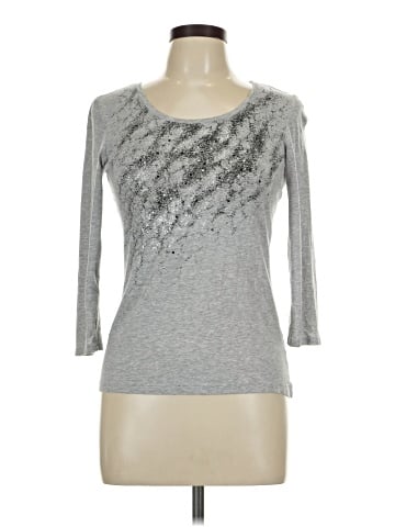 Zenergy by Chico's 3/4 Sleeve T-Shirt (view 1)