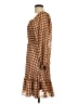 Taylor Plaid Brown Casual Dress Size 12 - photo 5