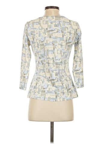 J. McLaughlin 3/4 Sleeve Blouse (view 2)