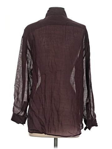 Massimo Dutti Long Sleeve Button-Down Shirt (view 2)