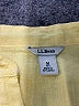 L.L.Bean Yellow 3/4 Sleeve Blouse Size M (petite) - photo 7