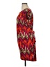 MICHAEL Michael Kors Chevron-herringbone Red Casual Dress Size XL - photo 5