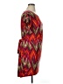 MICHAEL Michael Kors Chevron-herringbone Red Casual Dress Size XL - photo 4