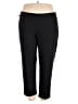 Zac & Rachel Solid Black Active Pants Size 3X - photo 1