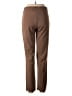 Ivory Solid Brown Casual Pants Size M - photo 2